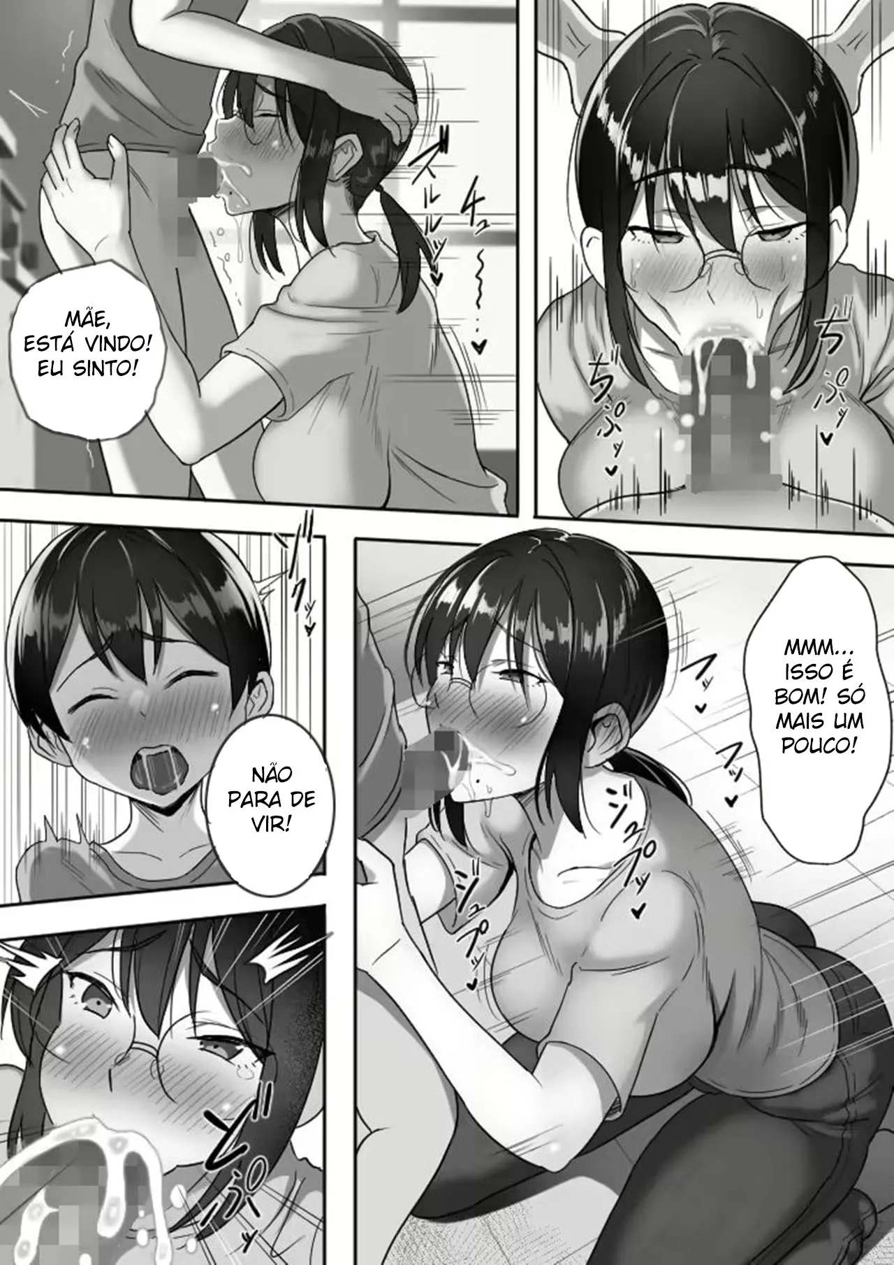 Binbou Gurashi na Boshi Katei no Oyako Koubi wa Kimochi Ii