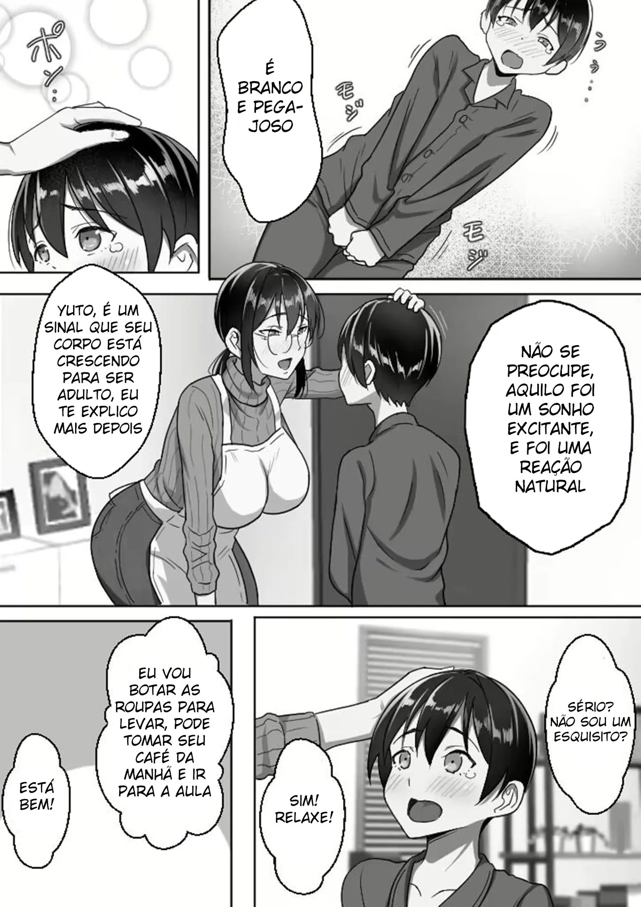 Binbou Gurashi na Boshi Katei no Oyako Koubi wa Kimochi Ii