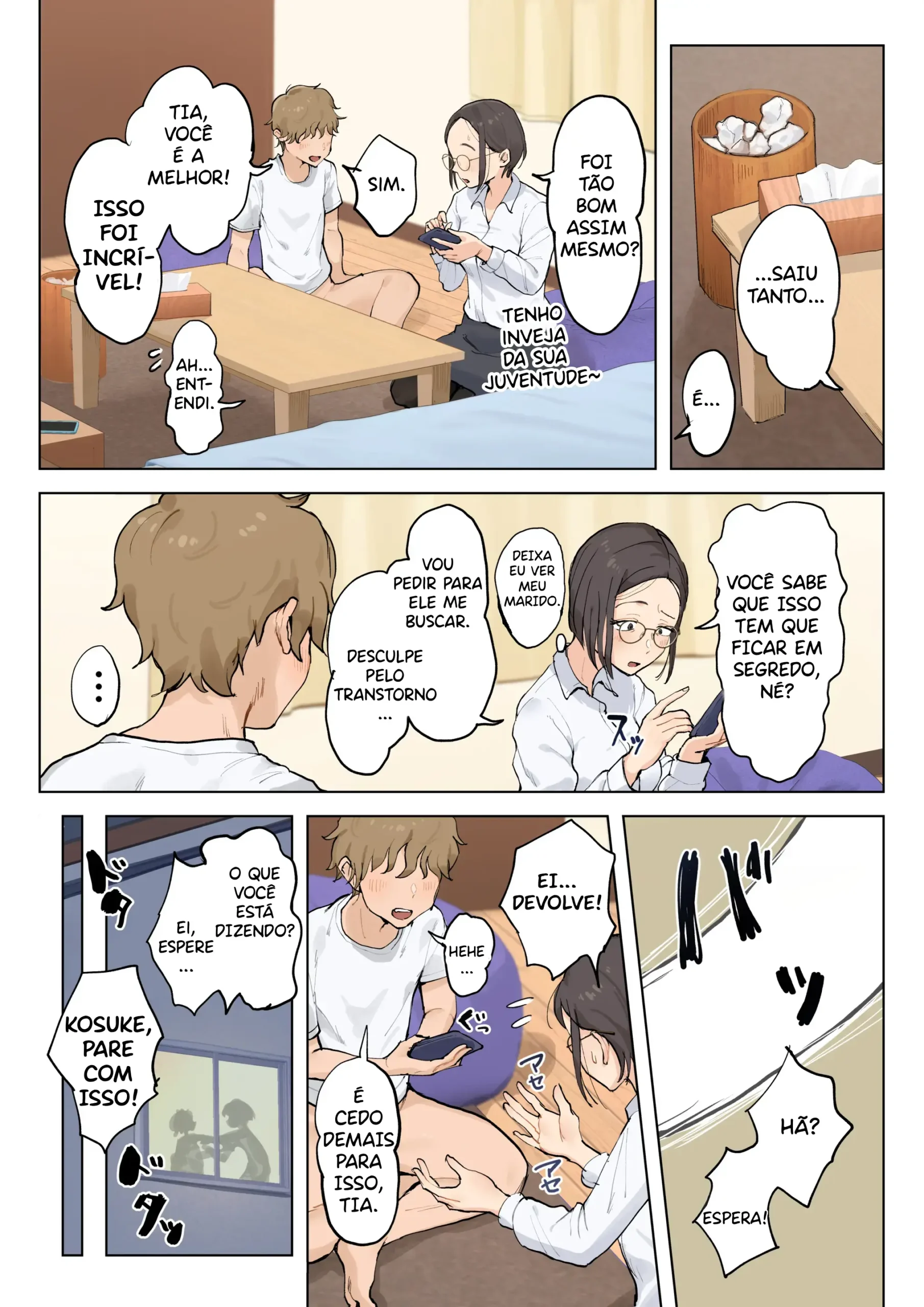 Jukujo no Oba-san ni Kawaii o Renko Shichau Yabai Oikko no Hanashi 1
