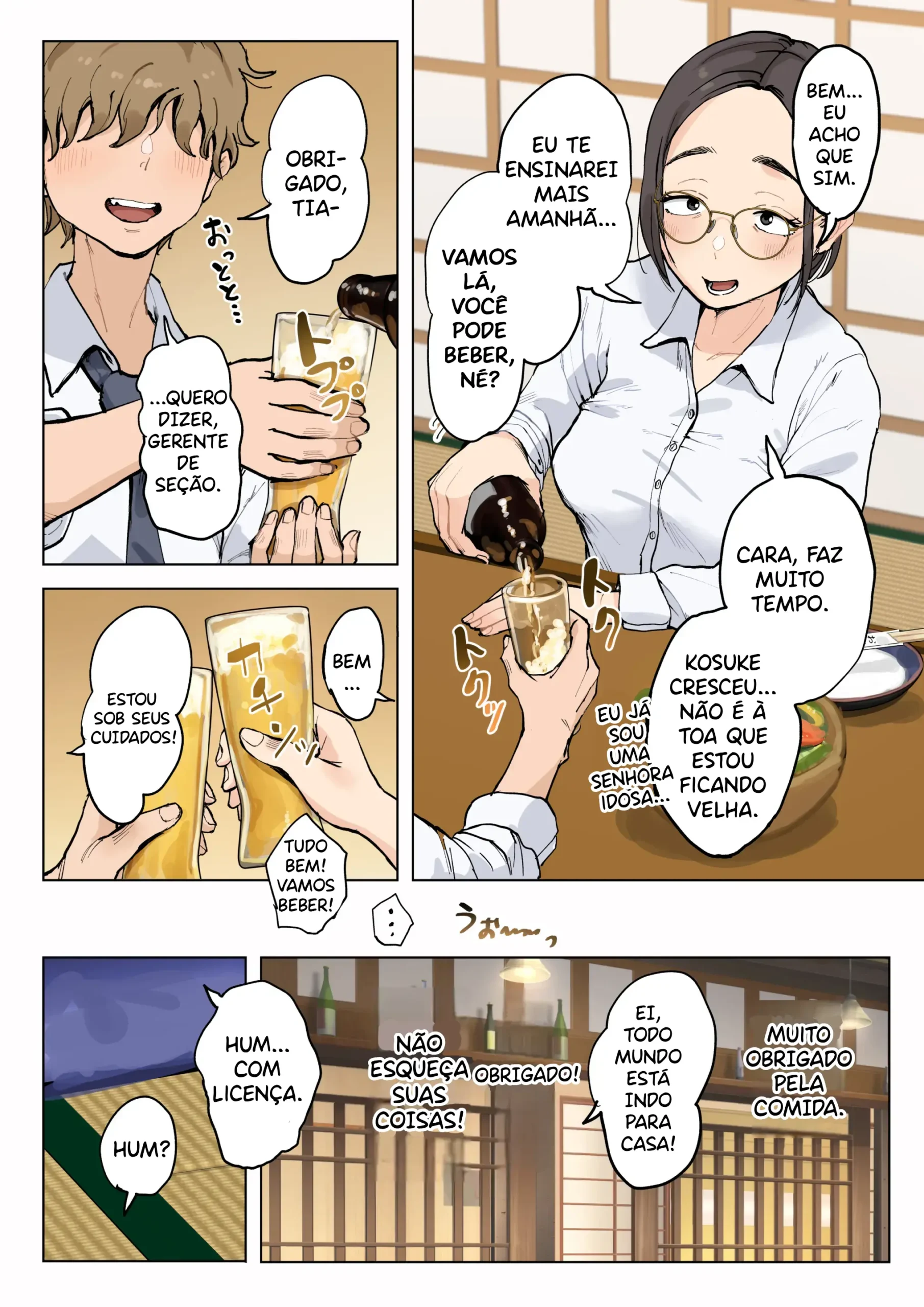 Jukujo no Oba-san ni Kawaii o Renko Shichau Yabai Oikko no Hanashi 1