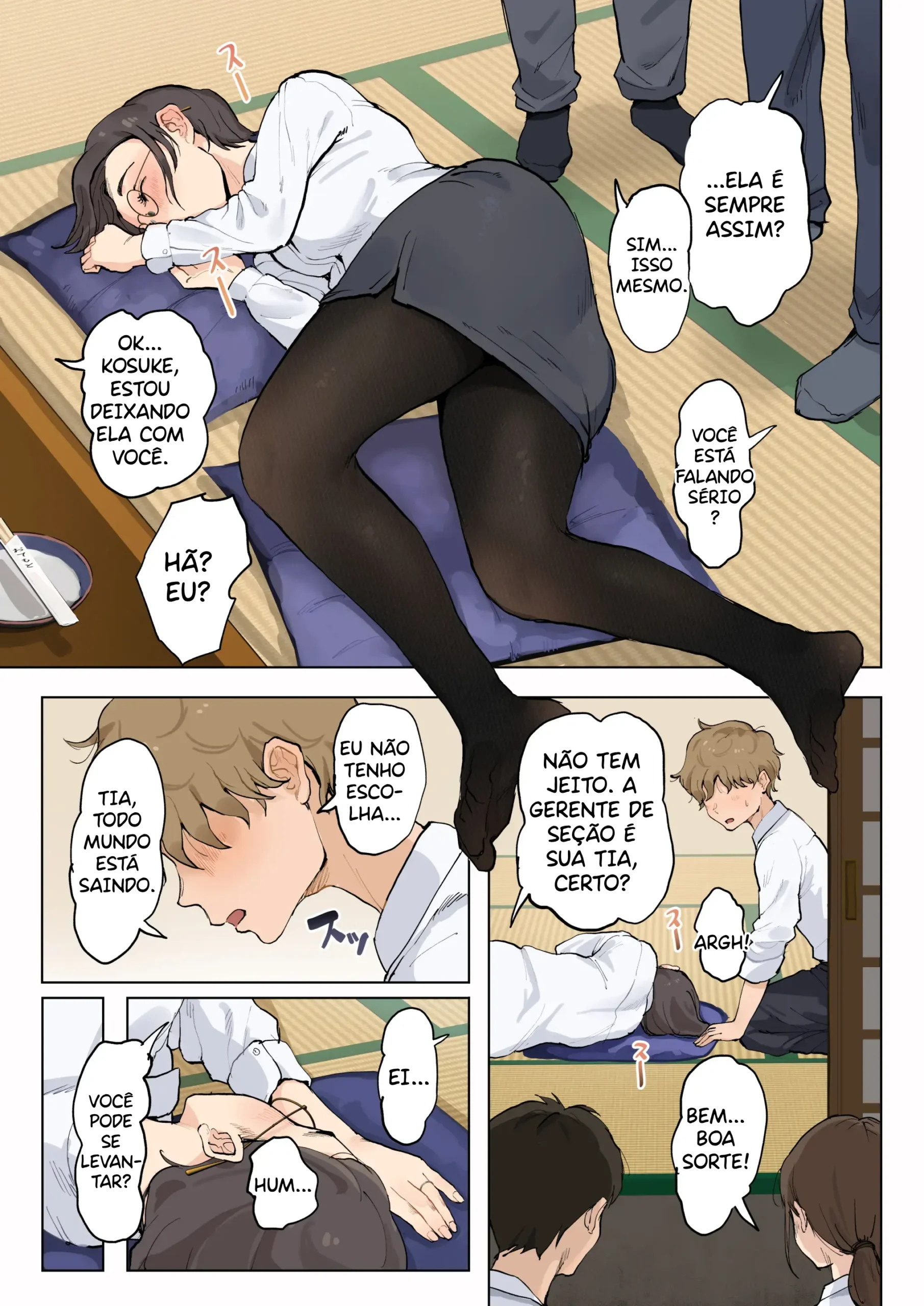Jukujo no Oba-san ni Kawaii o Renko Shichau Yabai Oikko no Hanashi 1