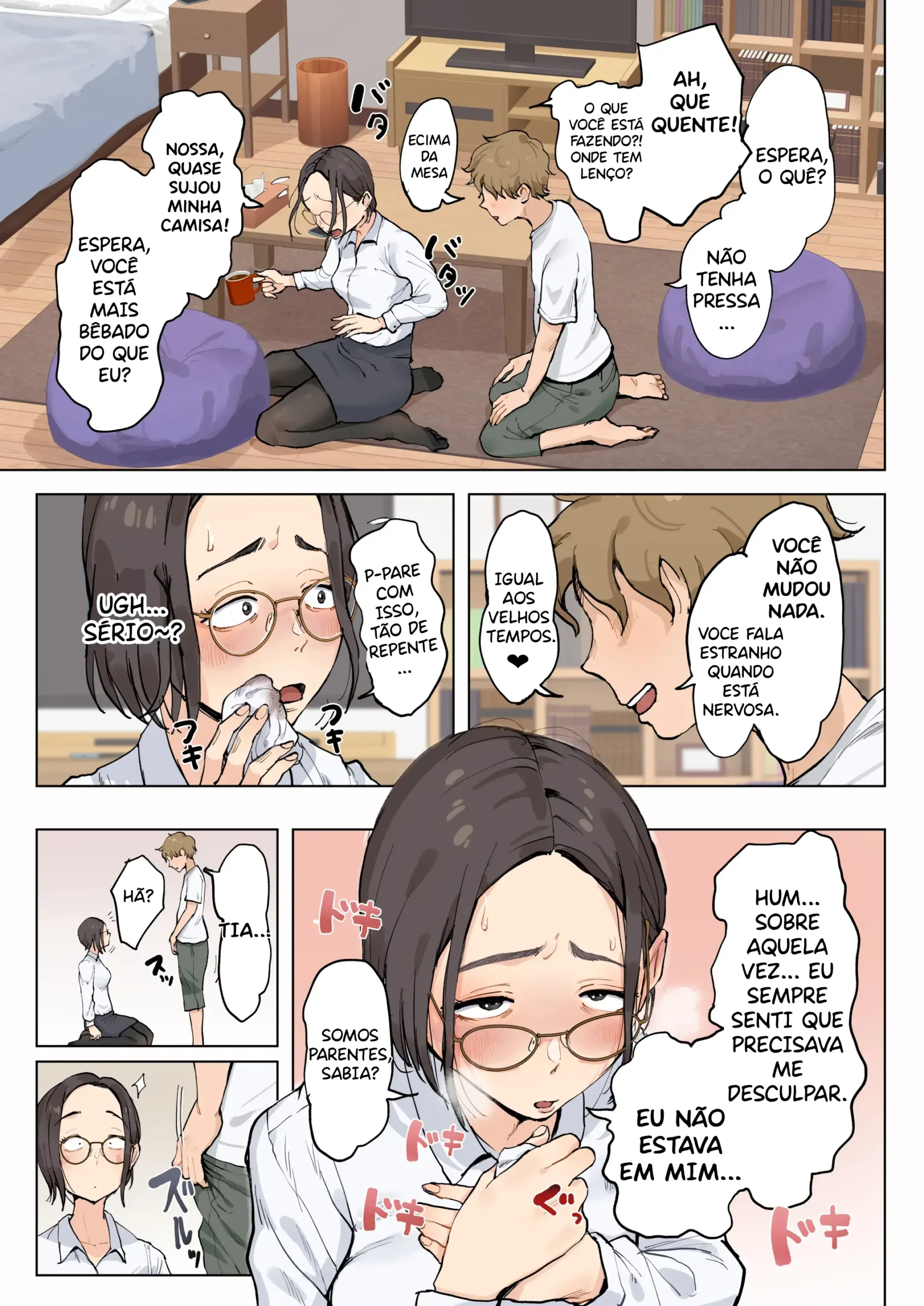 Jukujo no Oba-san ni Kawaii o Renko Shichau Yabai Oikko no Hanashi 1