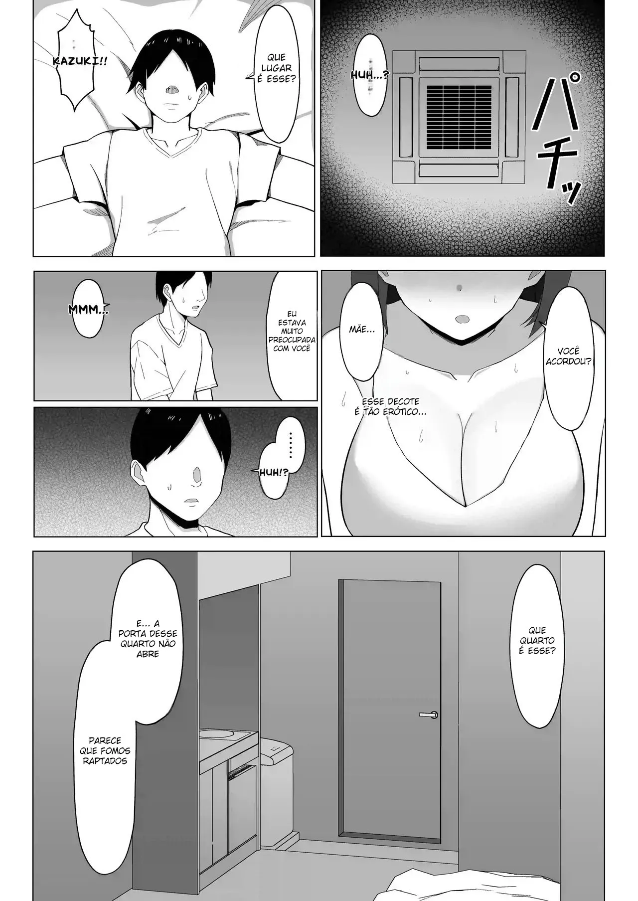 Kaa-chan to Sex Shinai to Derarenai Heya ~Kuchiurusai Haha to Hankouki no Ore~