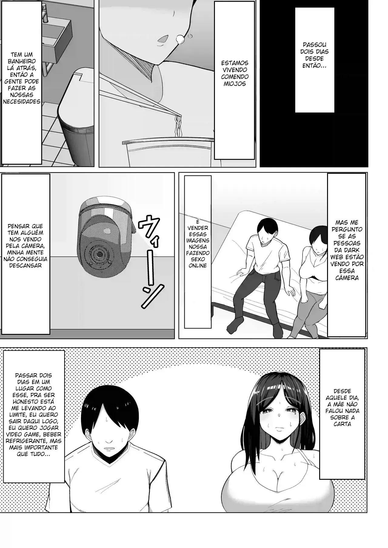 Kaa-chan to Sex Shinai to Derarenai Heya ~Kuchiurusai Haha to Hankouki no Ore~