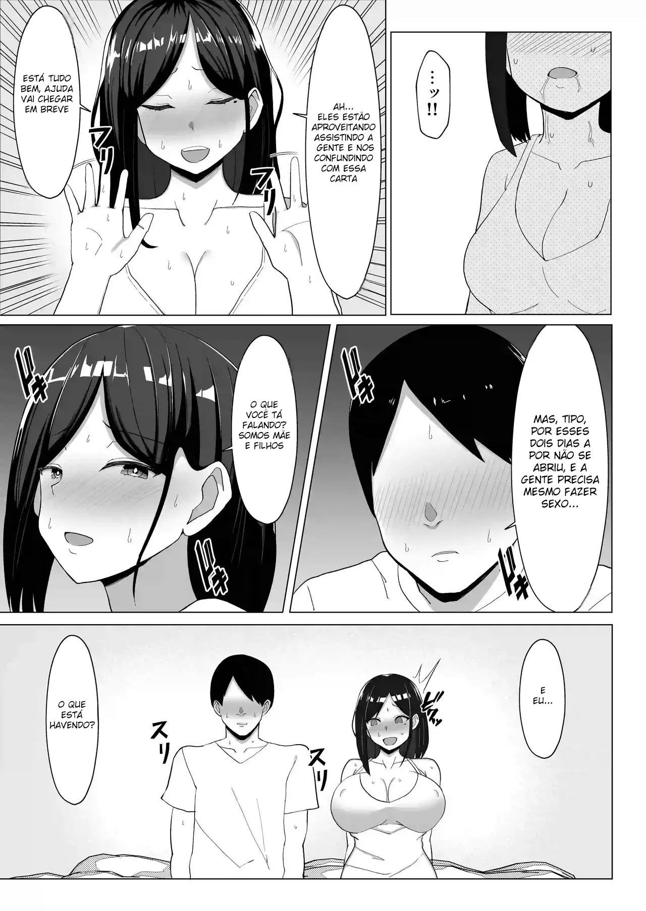 Kaa-chan to Sex Shinai to Derarenai Heya ~Kuchiurusai Haha to Hankouki no Ore~