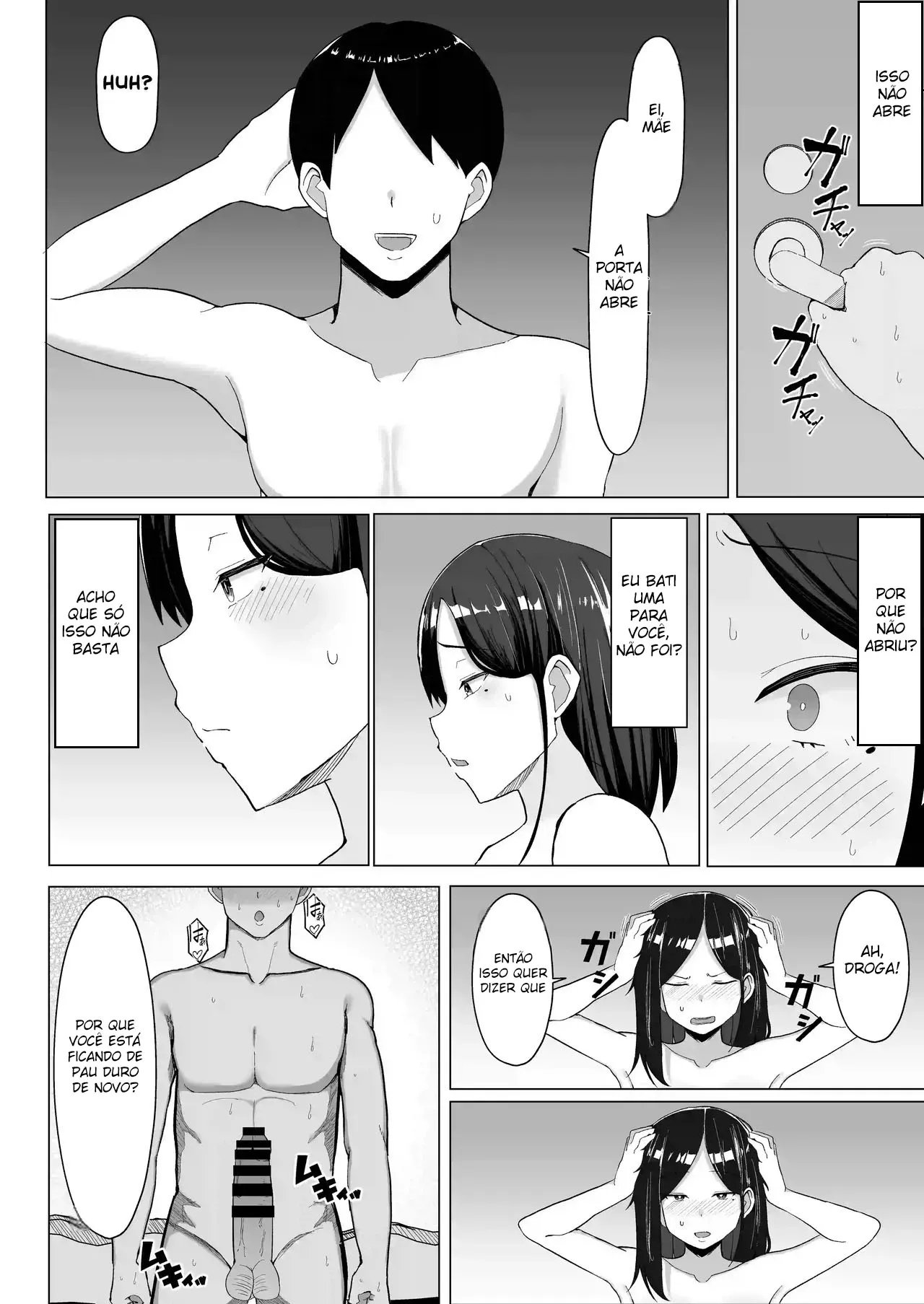 Kaa-chan to Sex Shinai to Derarenai Heya ~Kuchiurusai Haha to Hankouki no Ore~