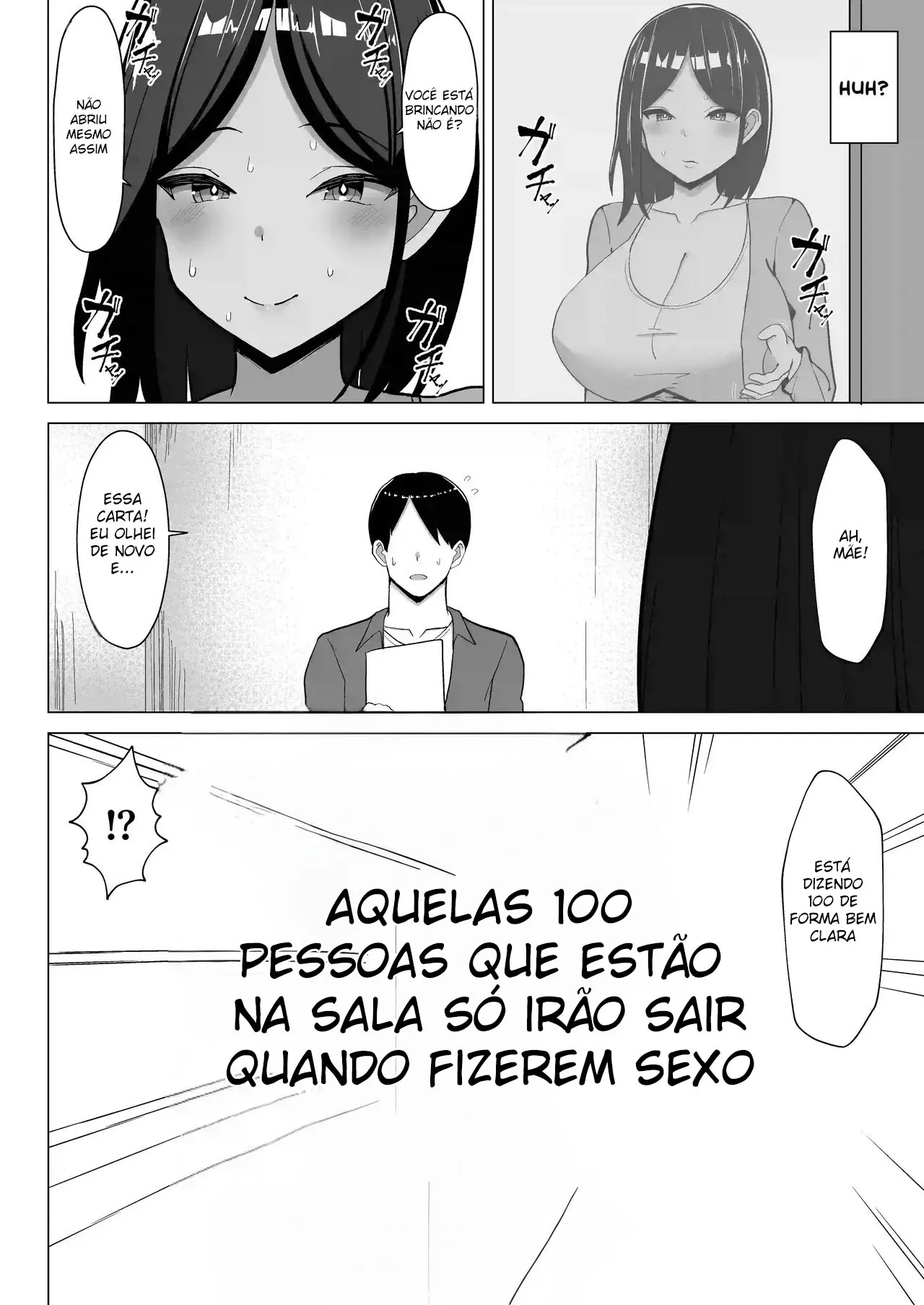 Kaa-chan to Sex Shinai to Derarenai Heya ~Kuchiurusai Haha to Hankouki no Ore~
