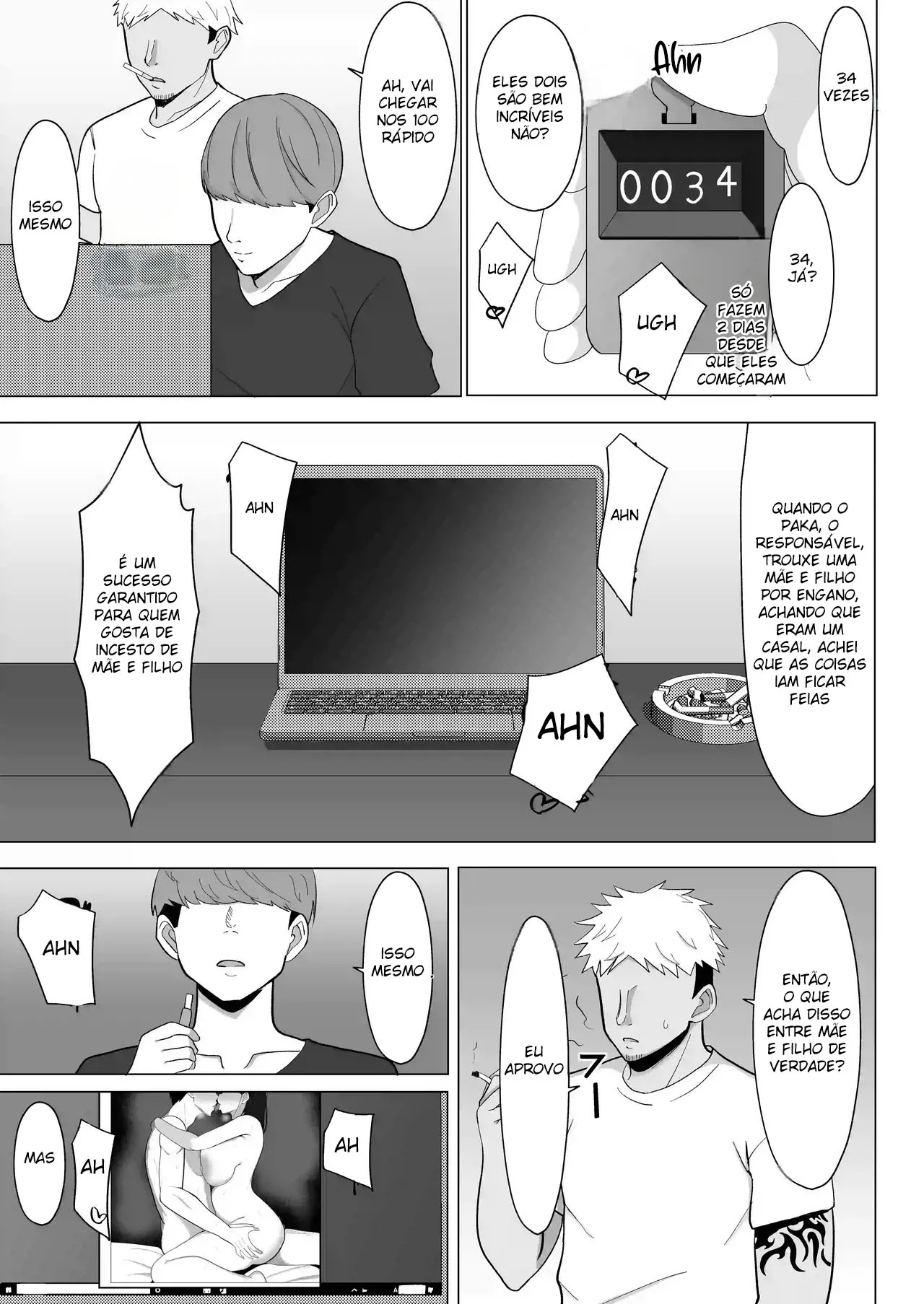 Kaa-chan to Sex Shinai to Derarenai Heya ~Kuchiurusai Haha to Hankouki no Ore~