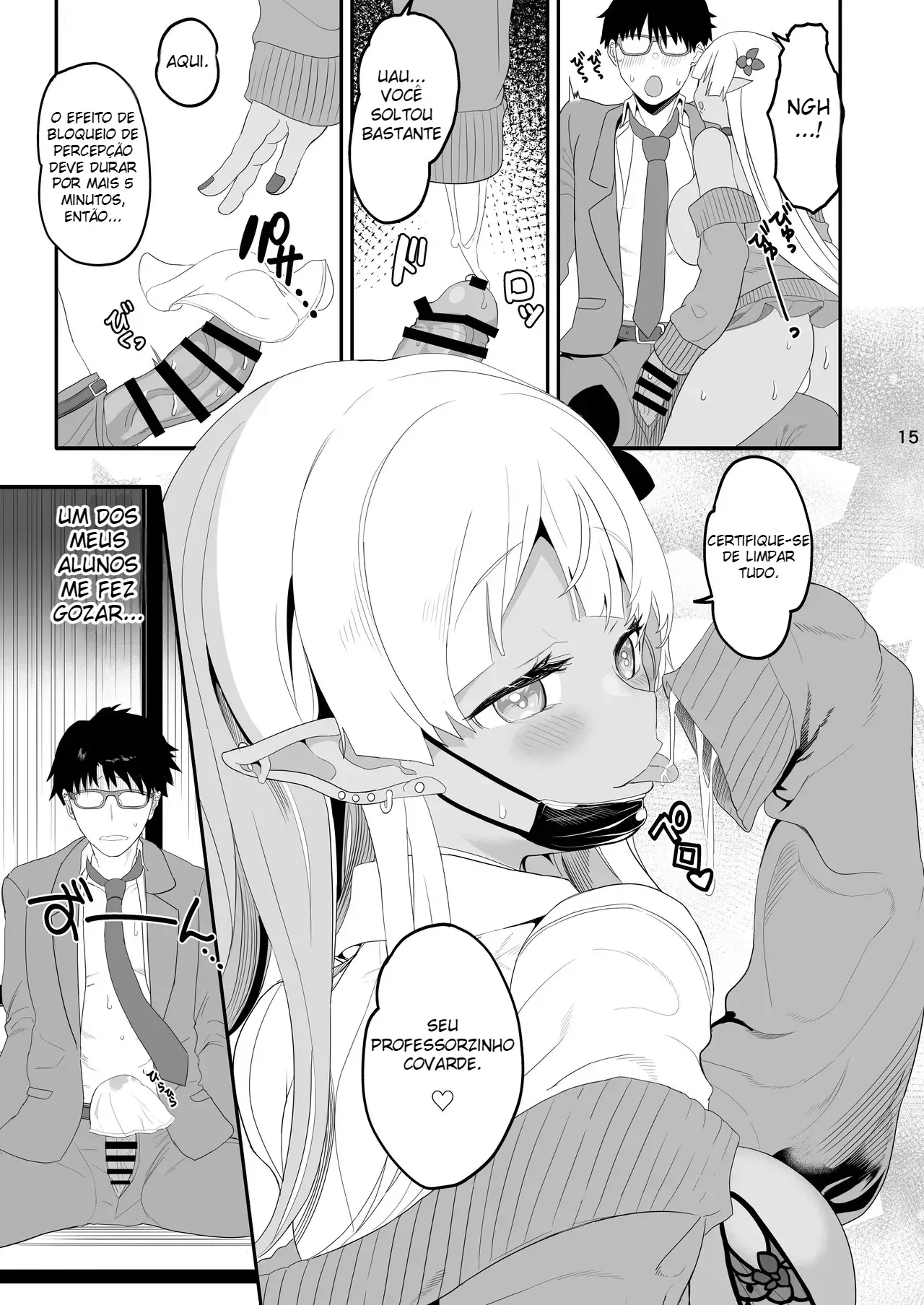 Kanzen ni Gal Ochi Shita Ryuugakusei Elf no Shidouhou