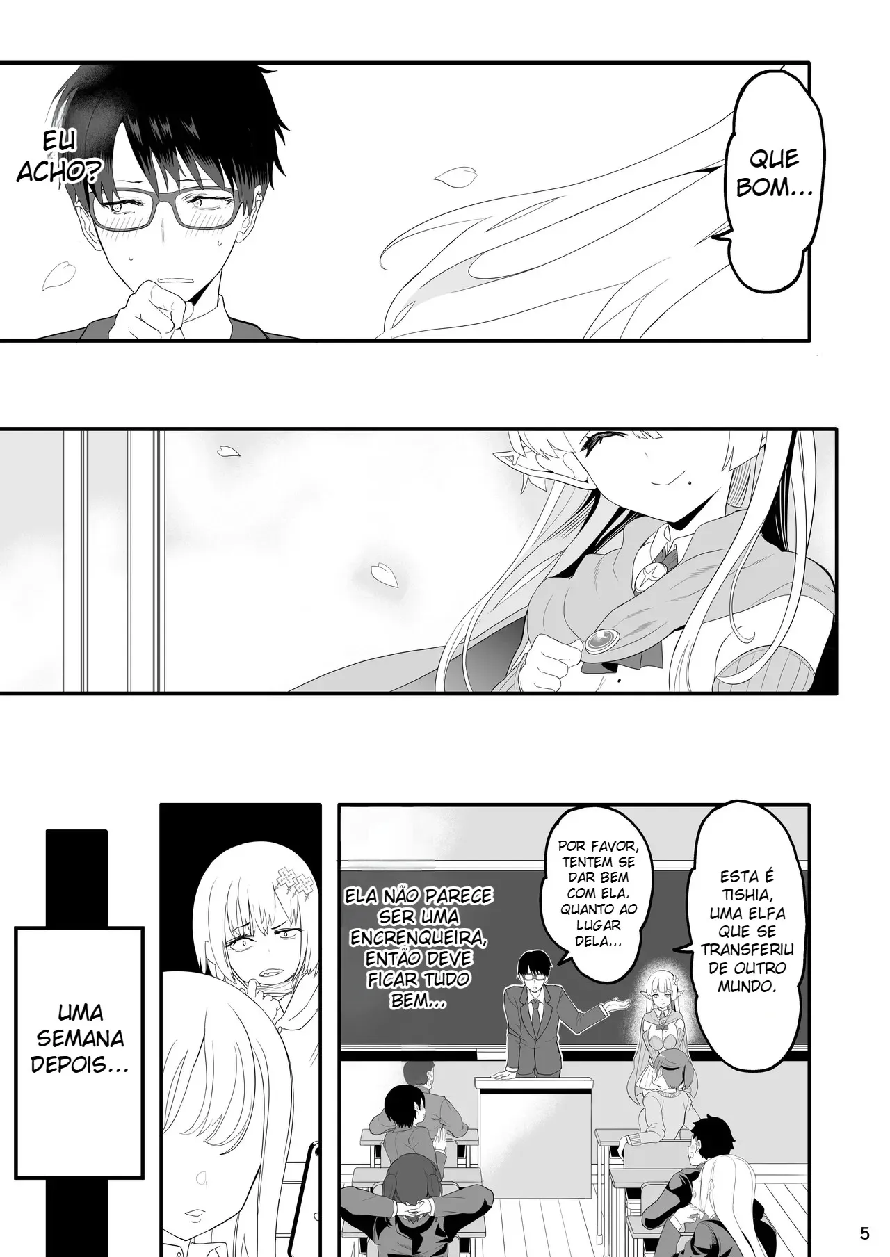 Kanzen ni Gal Ochi Shita Ryuugakusei Elf no Shidouhou