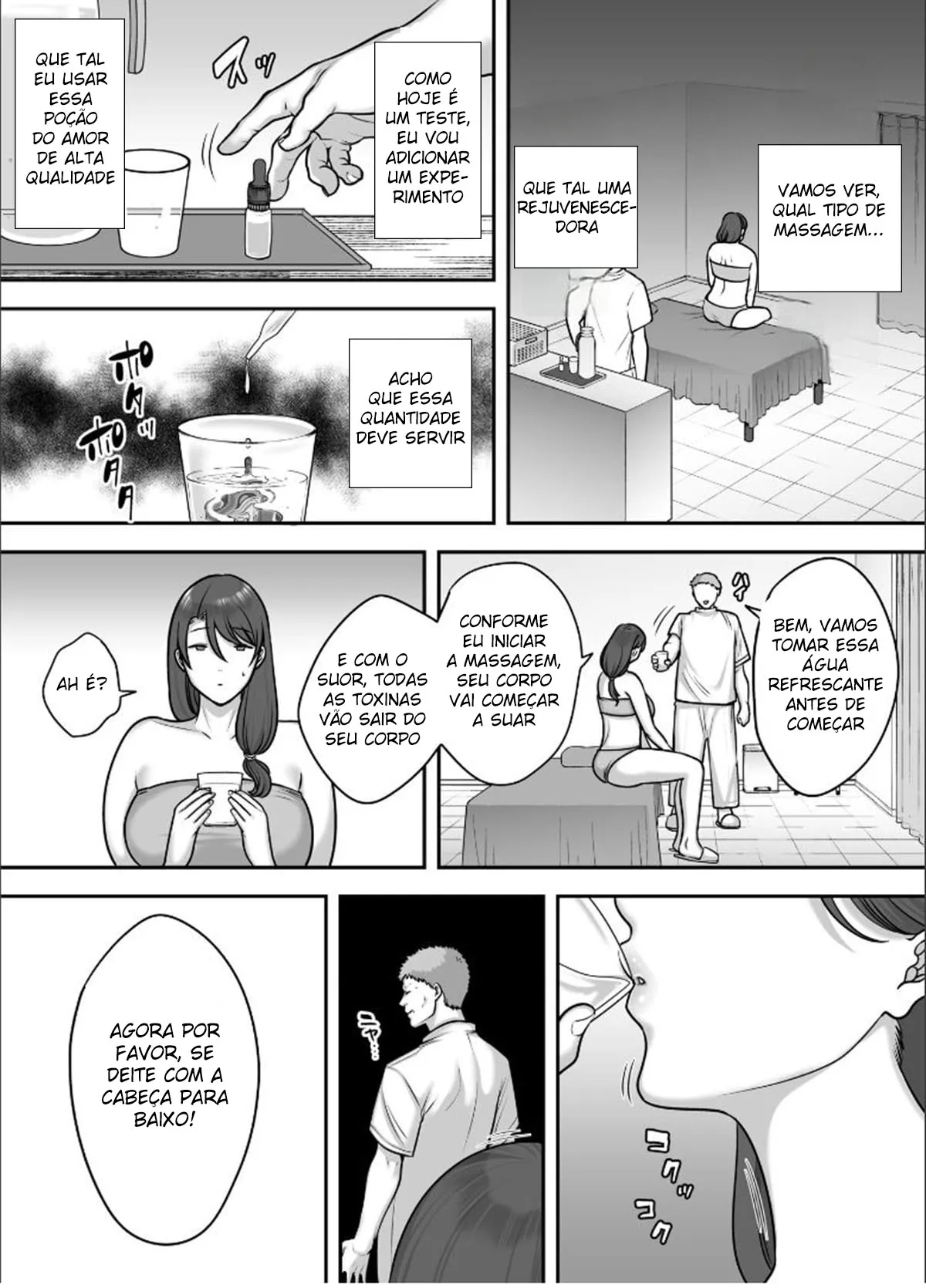 Less Na Hitozuma Ga Akutoku Massage Ni Hamaru Riyuu