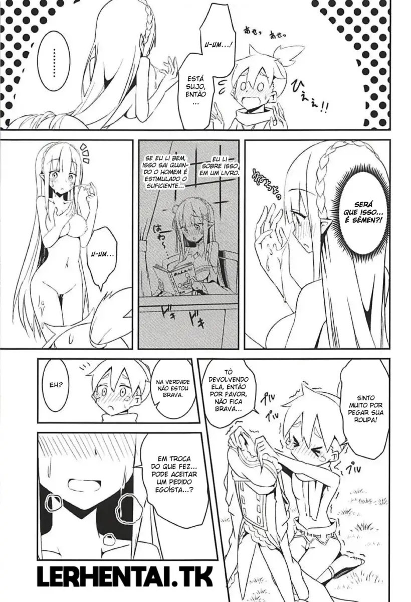 Majo no Nokoriga 1 (Hentai Re:ZERO)