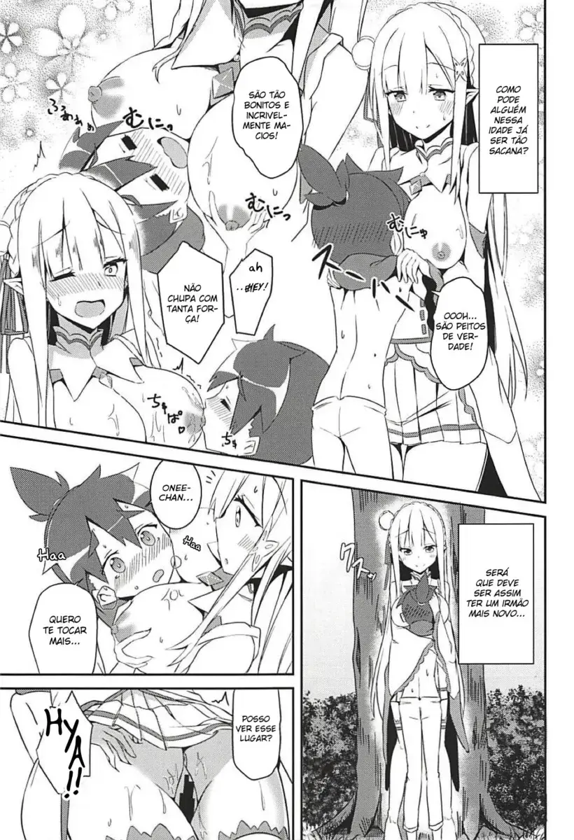 Majo no Nokoriga 1 (Hentai Re:ZERO)