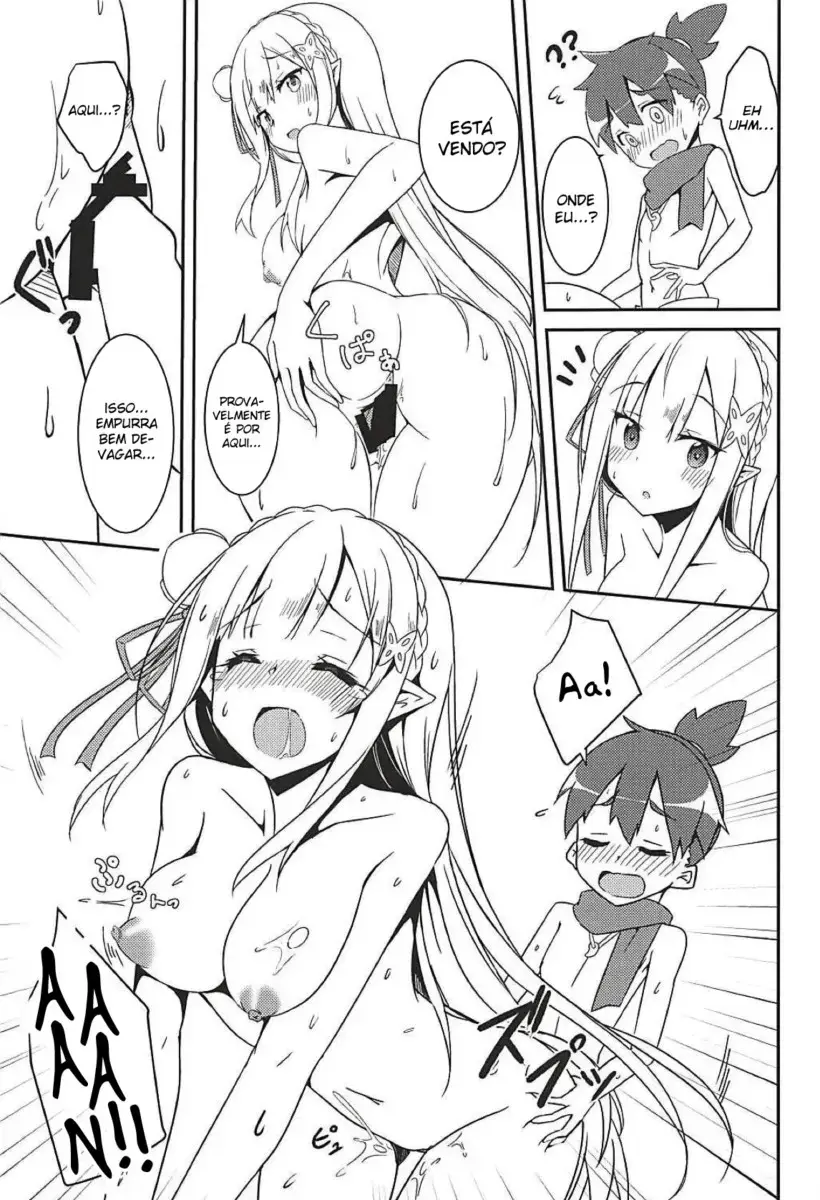 Majo no Nokoriga 1 (Hentai Re:ZERO)