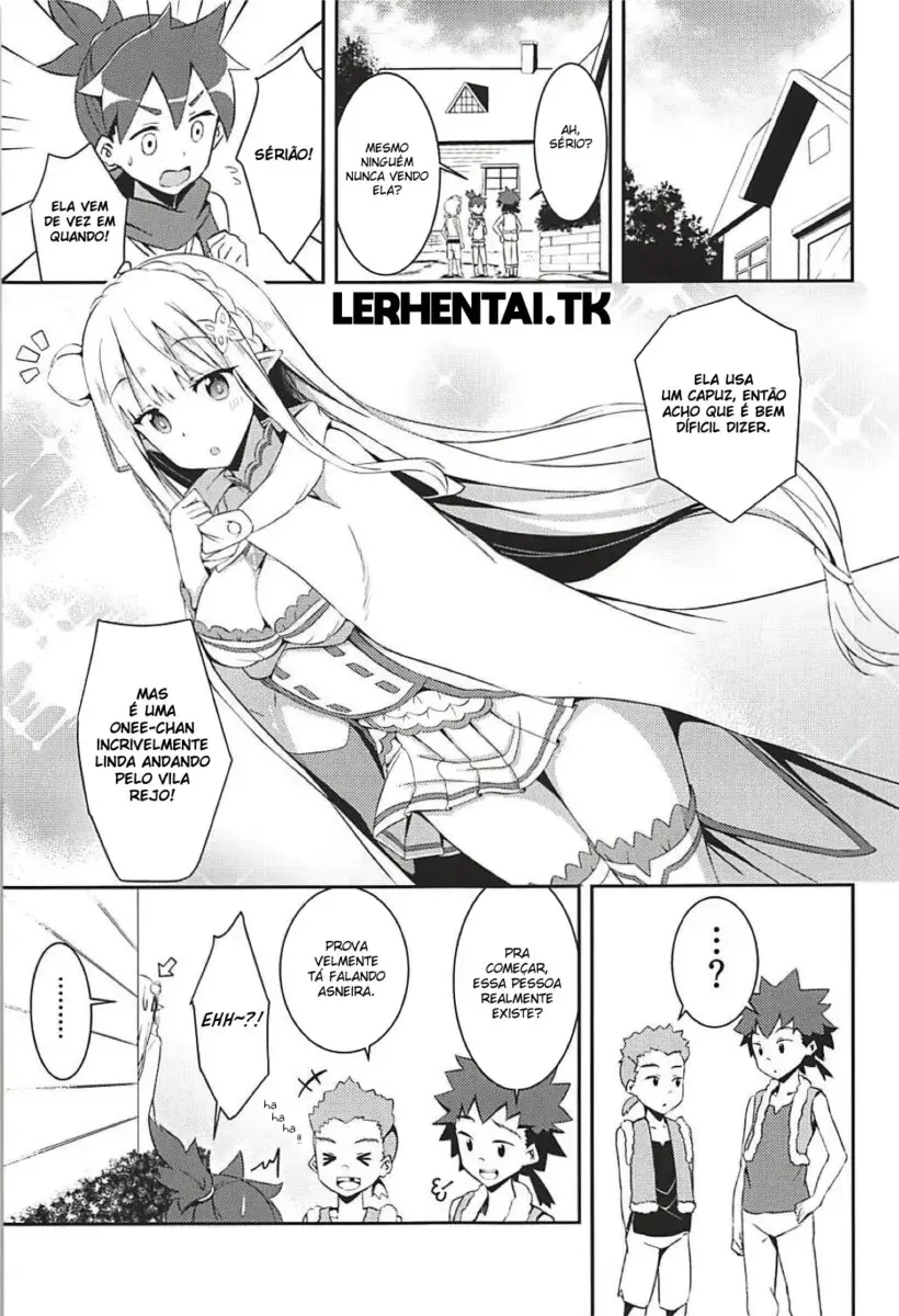 Majo no Nokoriga 1 (Hentai Re:ZERO)