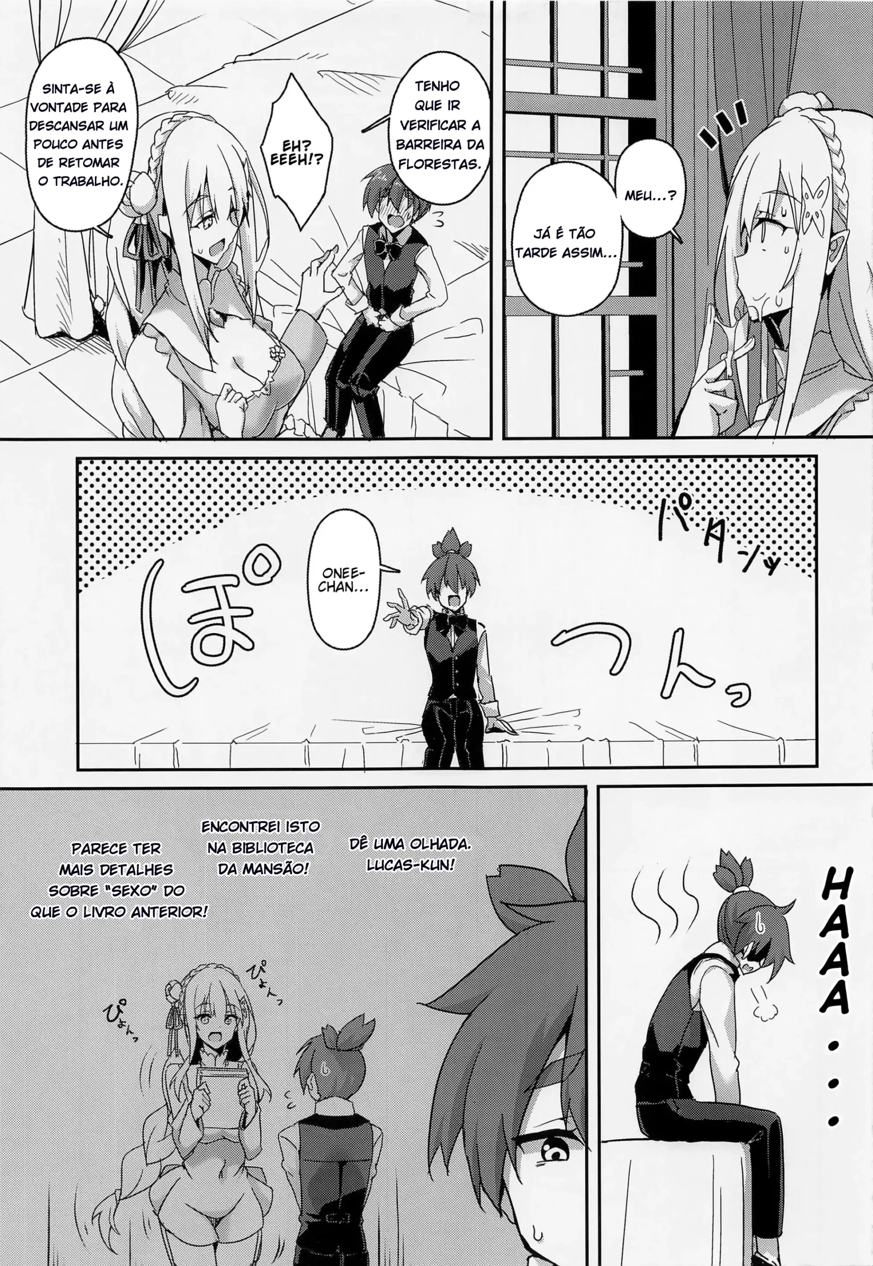 Majo no Nokoriga 3 (Hentai Re:ZERO)