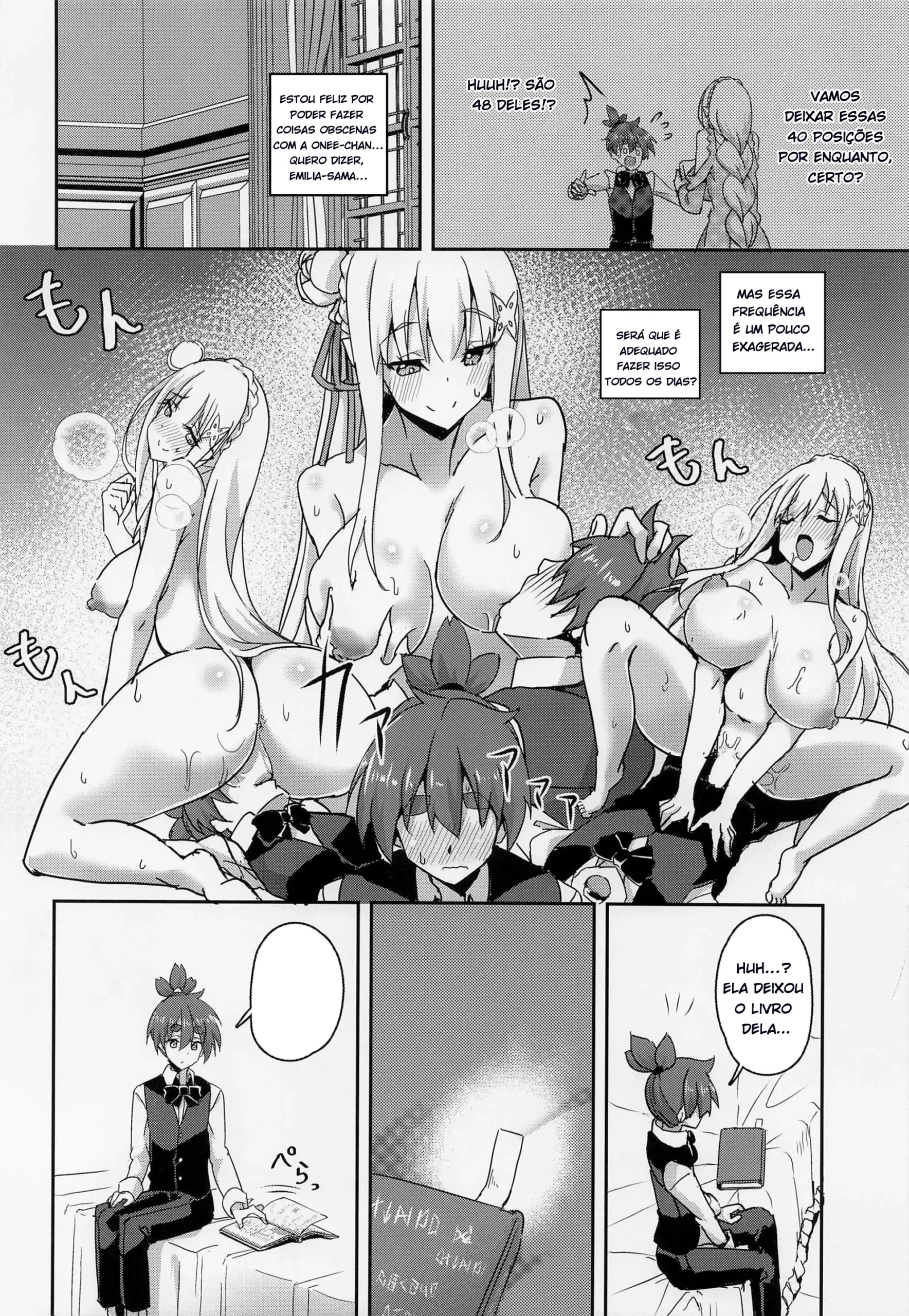 Majo no Nokoriga 3 (Hentai Re:ZERO)