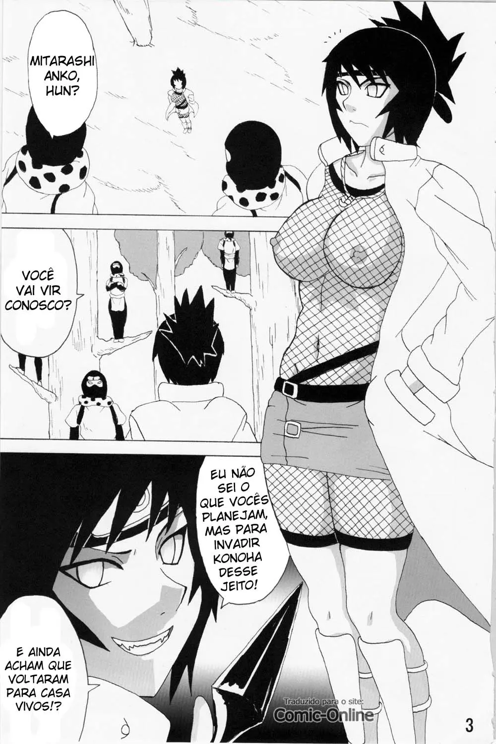 Mitarashi Anko Hon (Hentai Naruto)