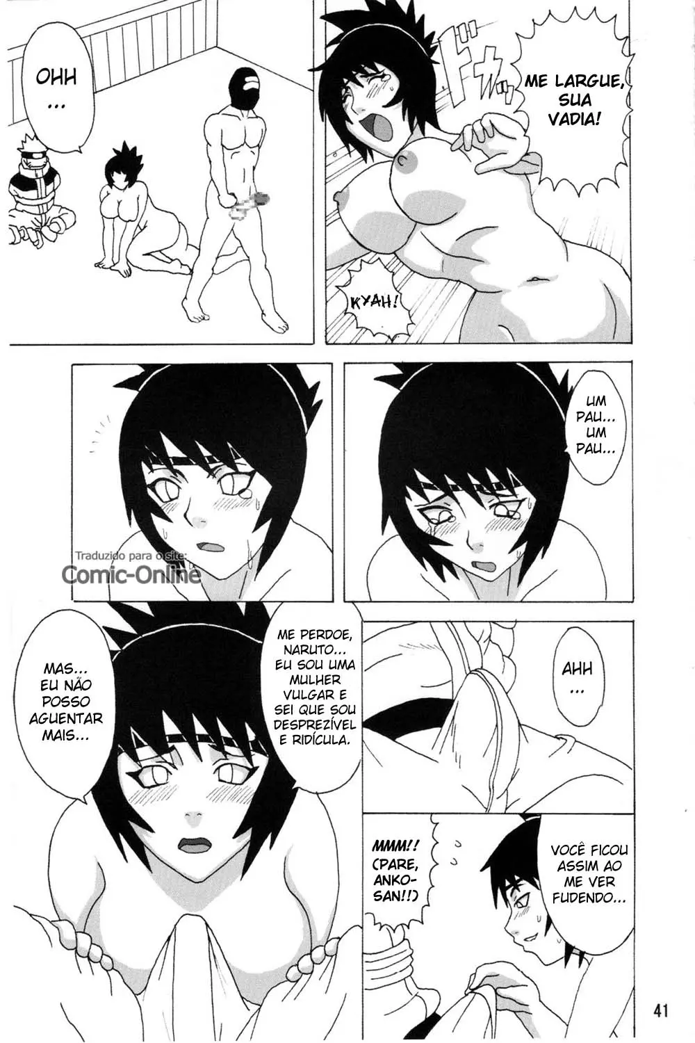 Mitarashi Anko Hon (Hentai Naruto)