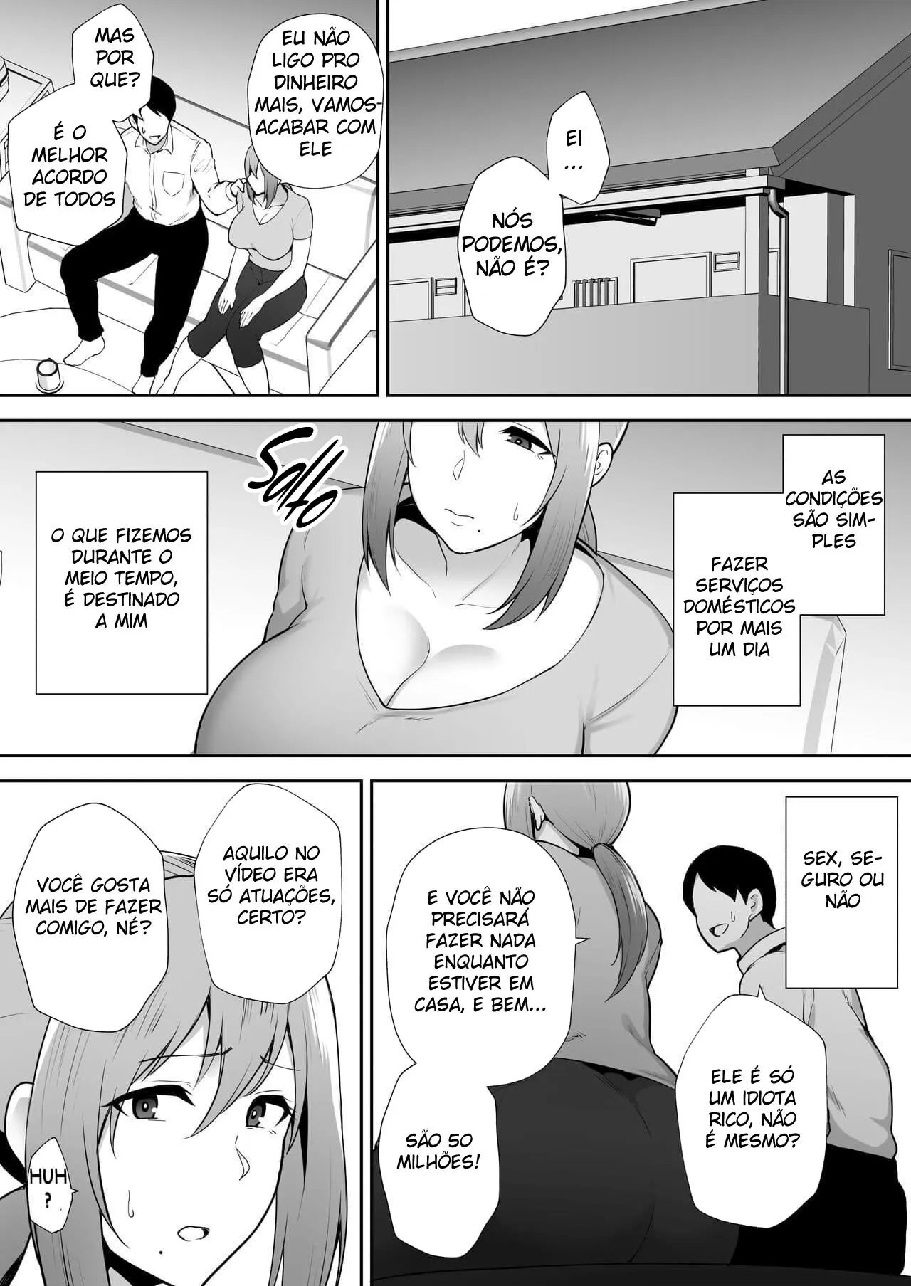Netorareta Bakunyuu Tsuma-tachi 2
