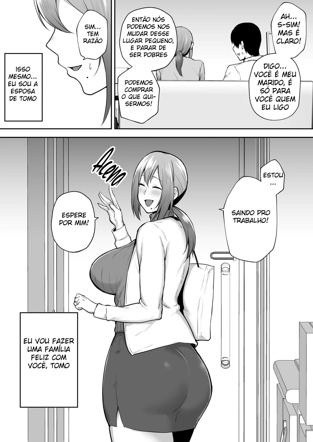 Netorareta Bakunyuu Tsuma-tachi 2