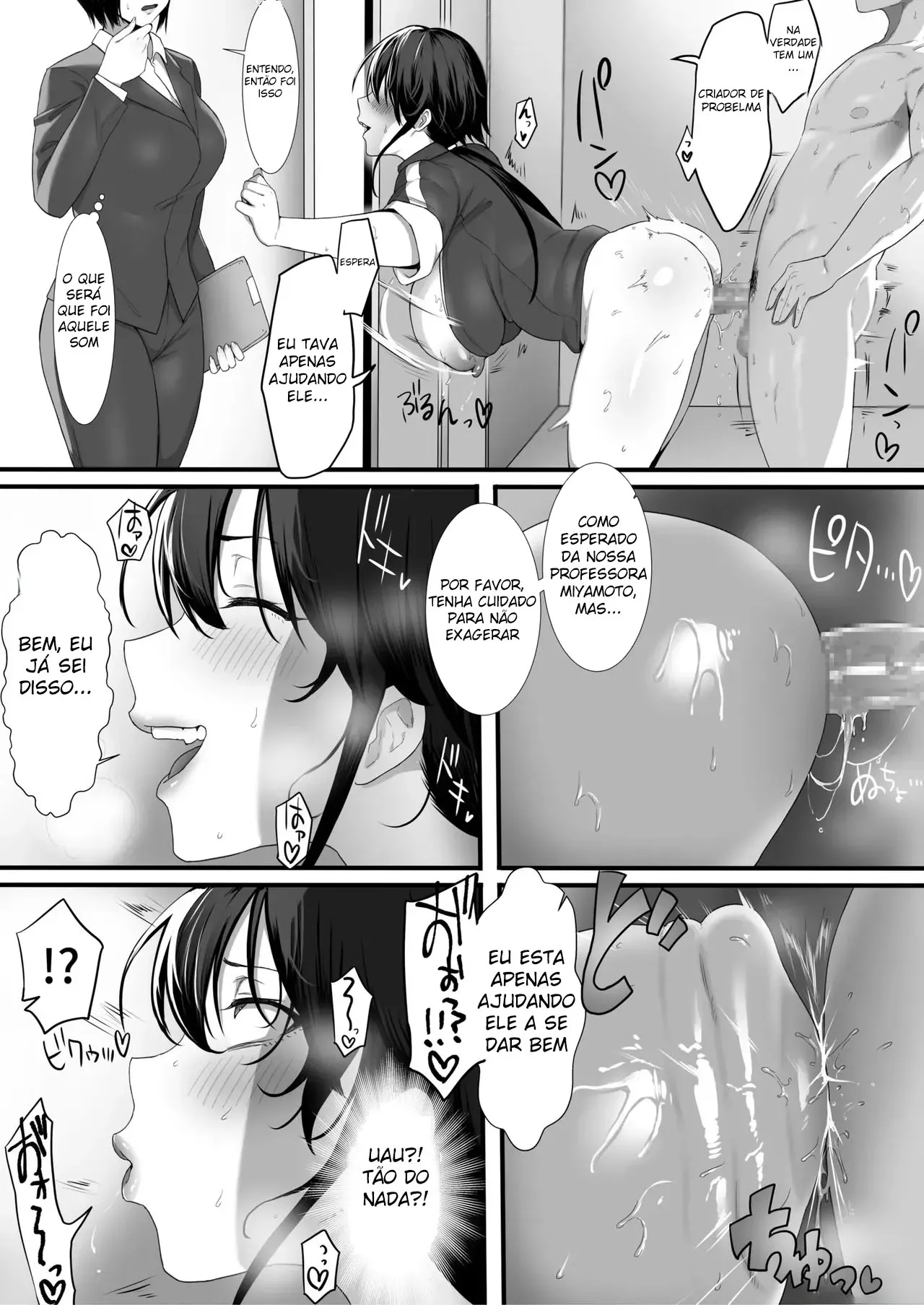 Onna Kyoushi wa Zetsurin Koubi de Mesu ni Naru