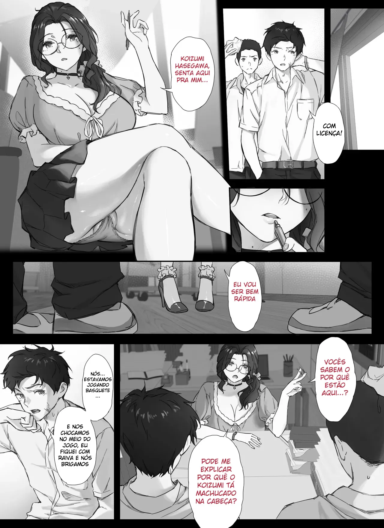 Ore to Kyonyuu Tannin Kyoushi no Himitsu no Kankei
