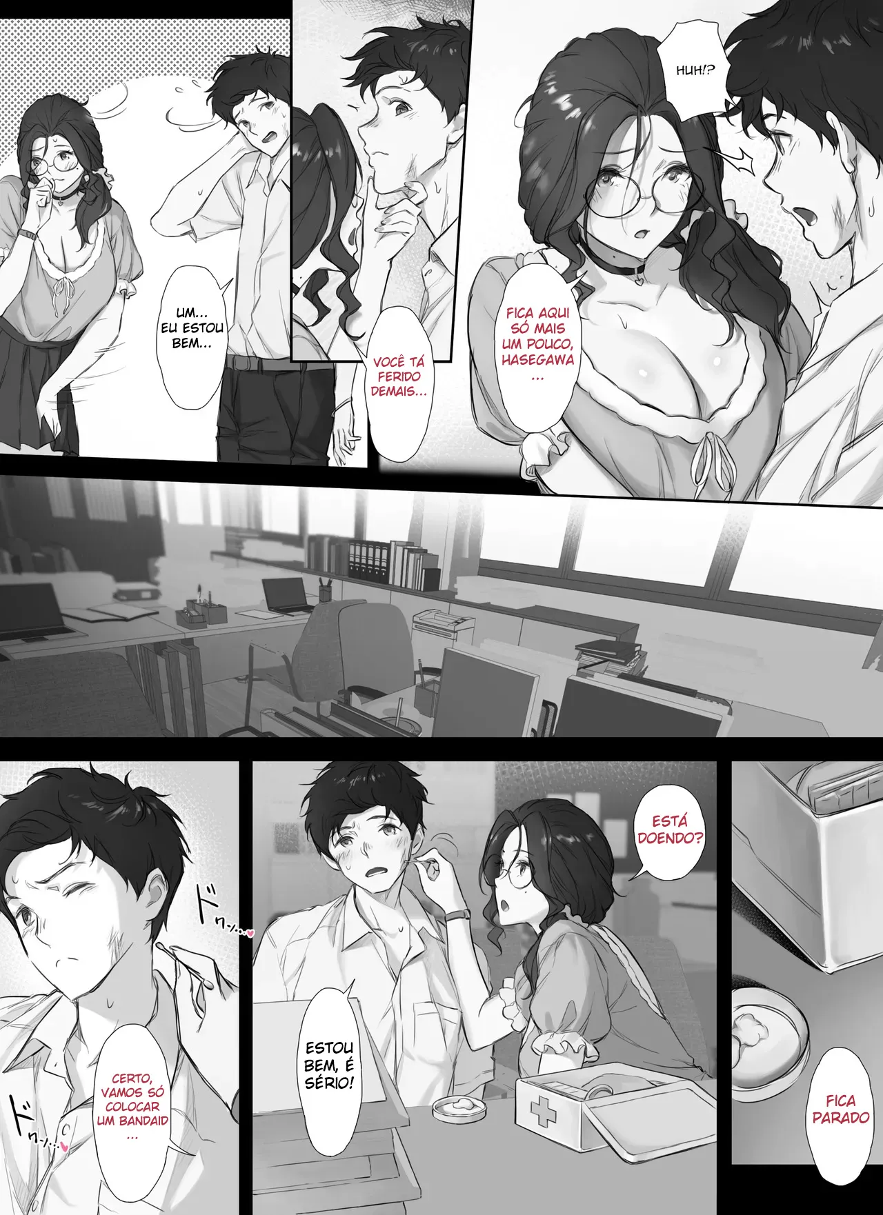 Ore to Kyonyuu Tannin Kyoushi no Himitsu no Kankei