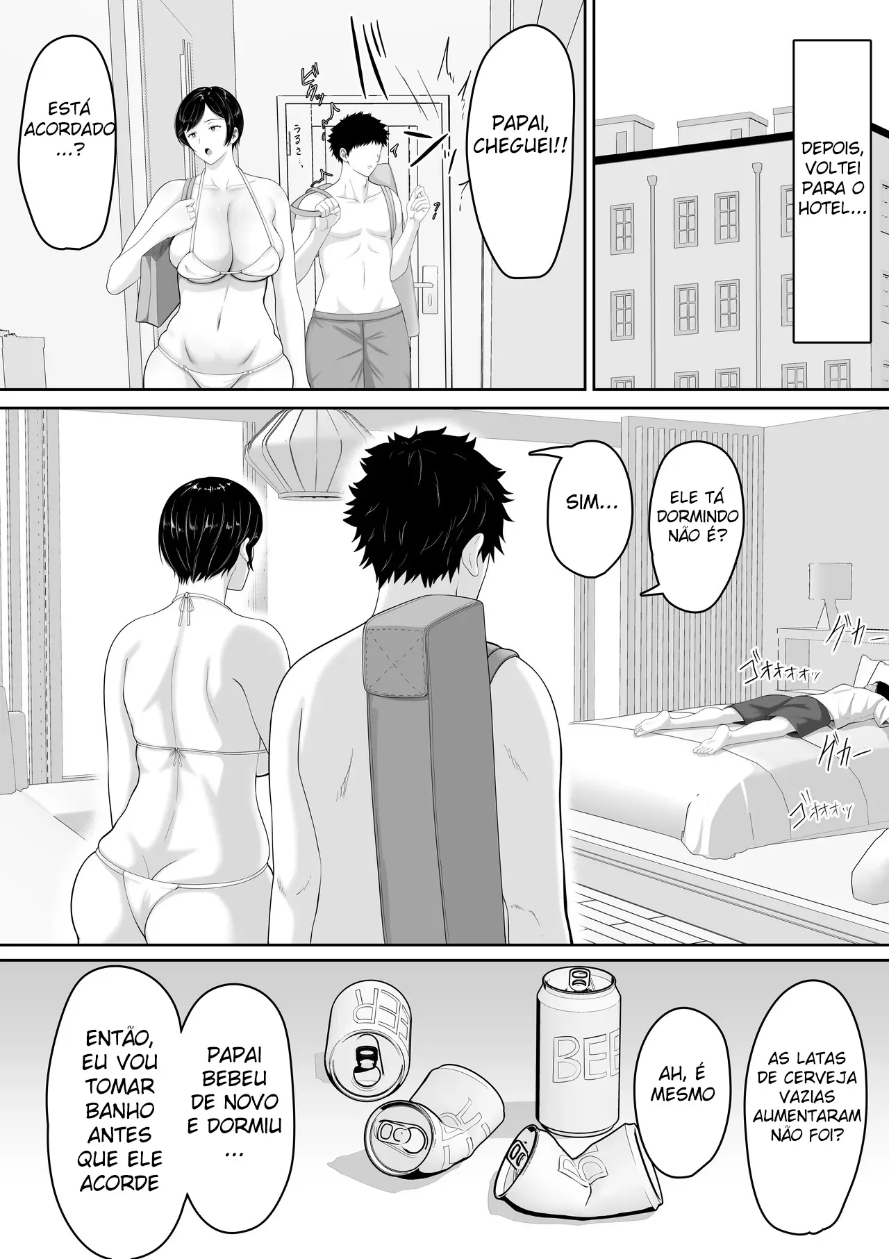 Sexless no Kyonyuu Haha ni Nori de Kisaseta Mizugi ga Erosugita node Chichi no Kawari ni Chinpo Iretara Mainichi Nori de Nakadashi Sasetekureru You ni Natta Hanashi