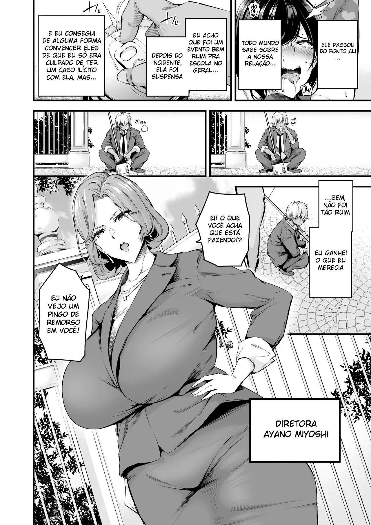 Shiramine Gakuen no Mesubuta Rijichou Zenpen