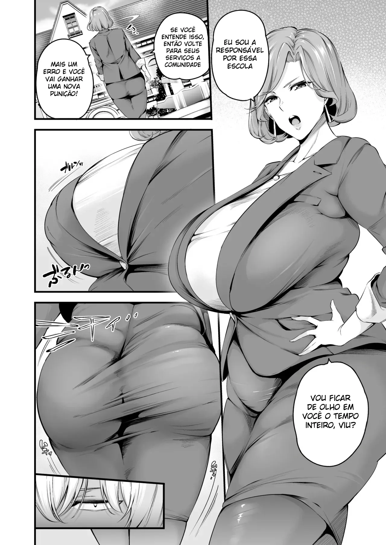 Shiramine Gakuen no Mesubuta Rijichou Zenpen
