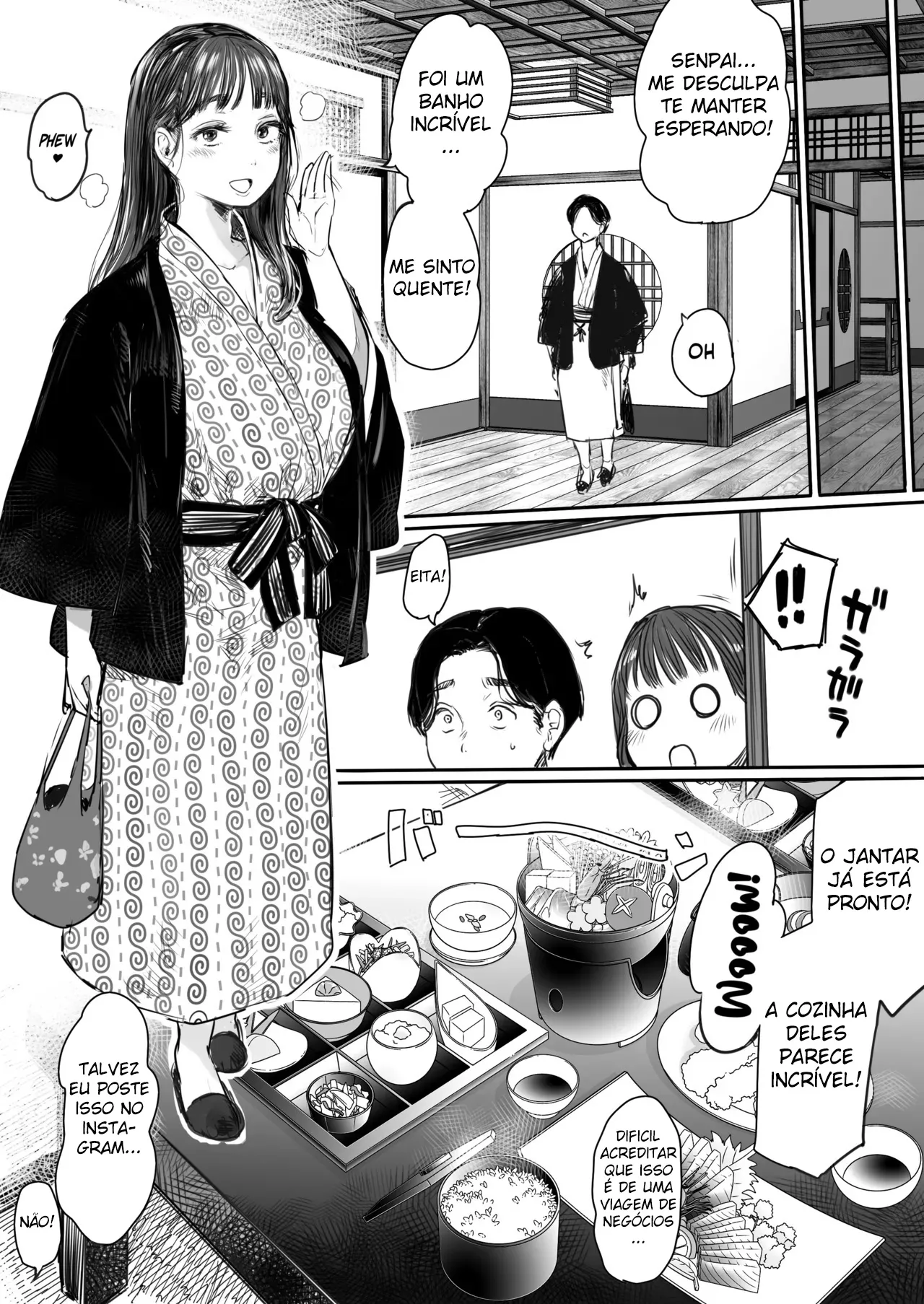 Shucchou, Kouhai to Aibeya. Yukishi Nure Hada ni Shiboritsukusareta Yoru