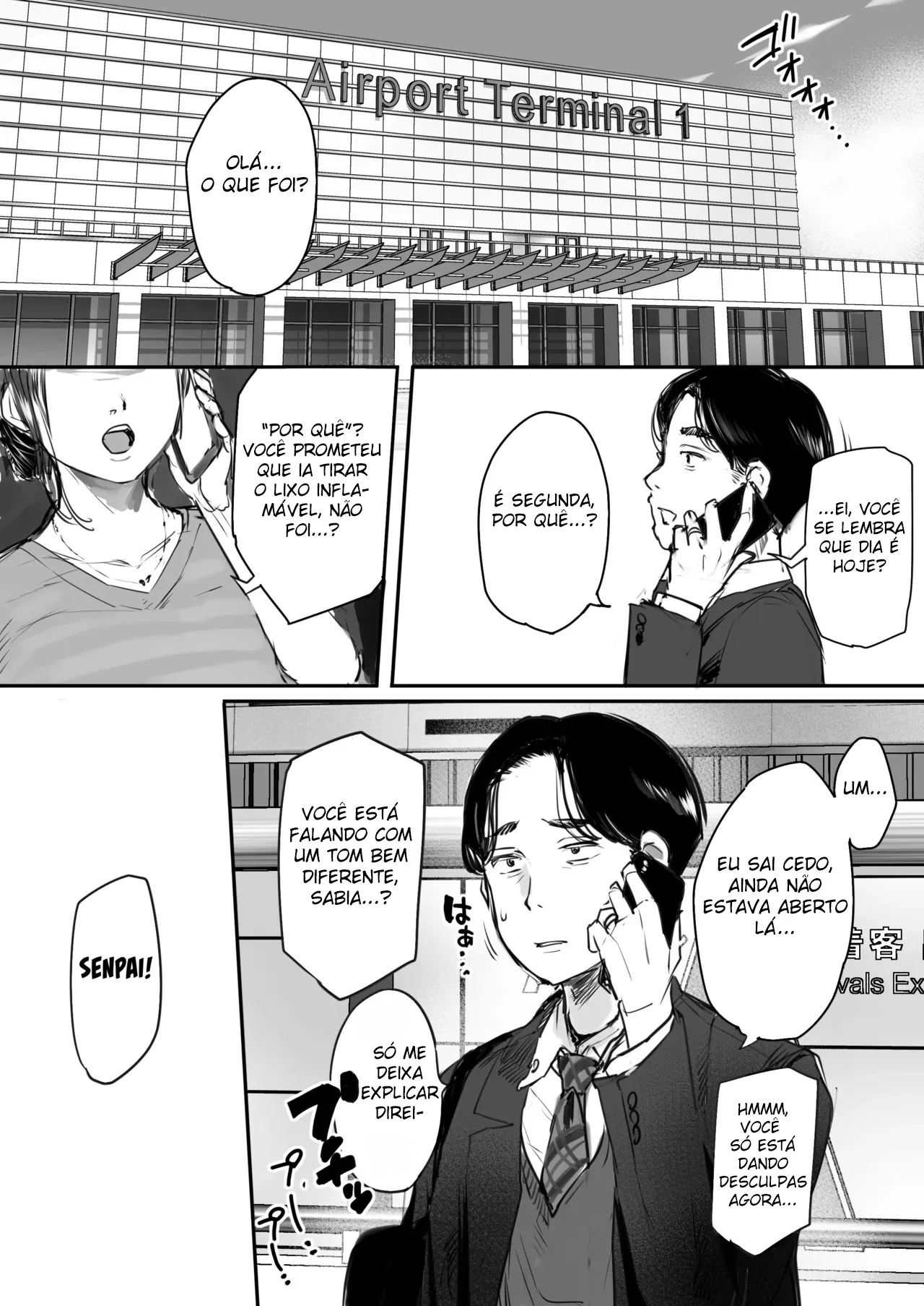 Shucchou, Kouhai to Aibeya. Yukishi Nure Hada ni Shiboritsukusareta Yoru