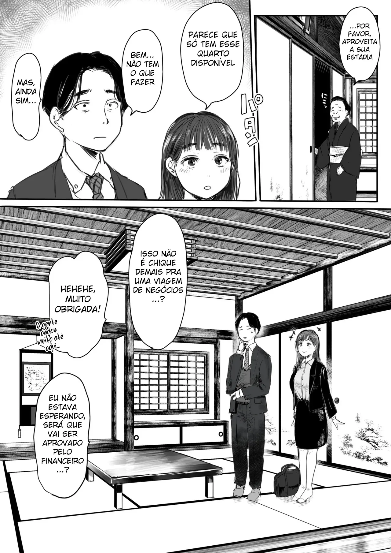 Shucchou, Kouhai to Aibeya. Yukishi Nure Hada ni Shiboritsukusareta Yoru