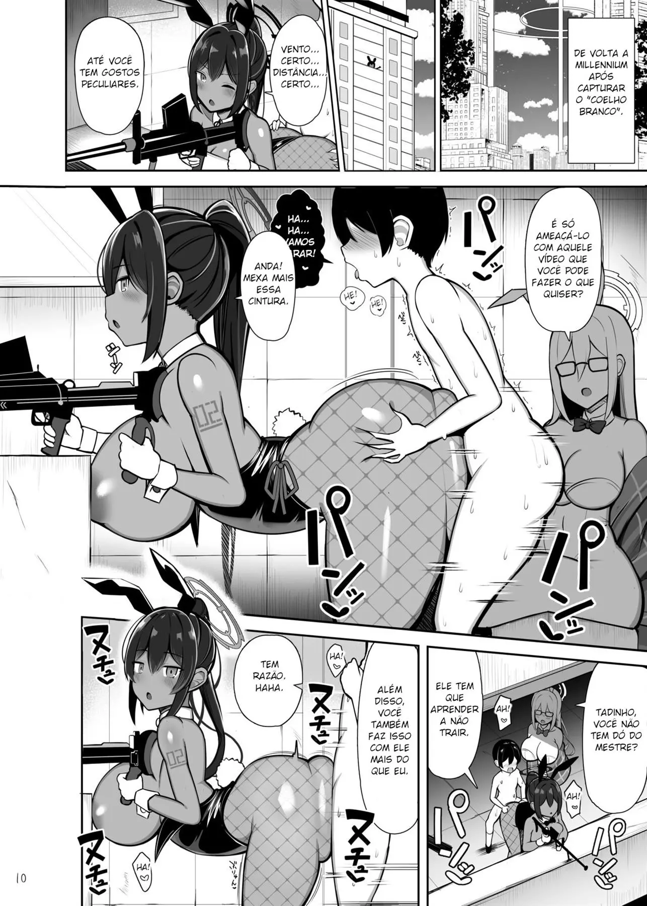 Usagi no Koubi (Hentai Blue Archive)