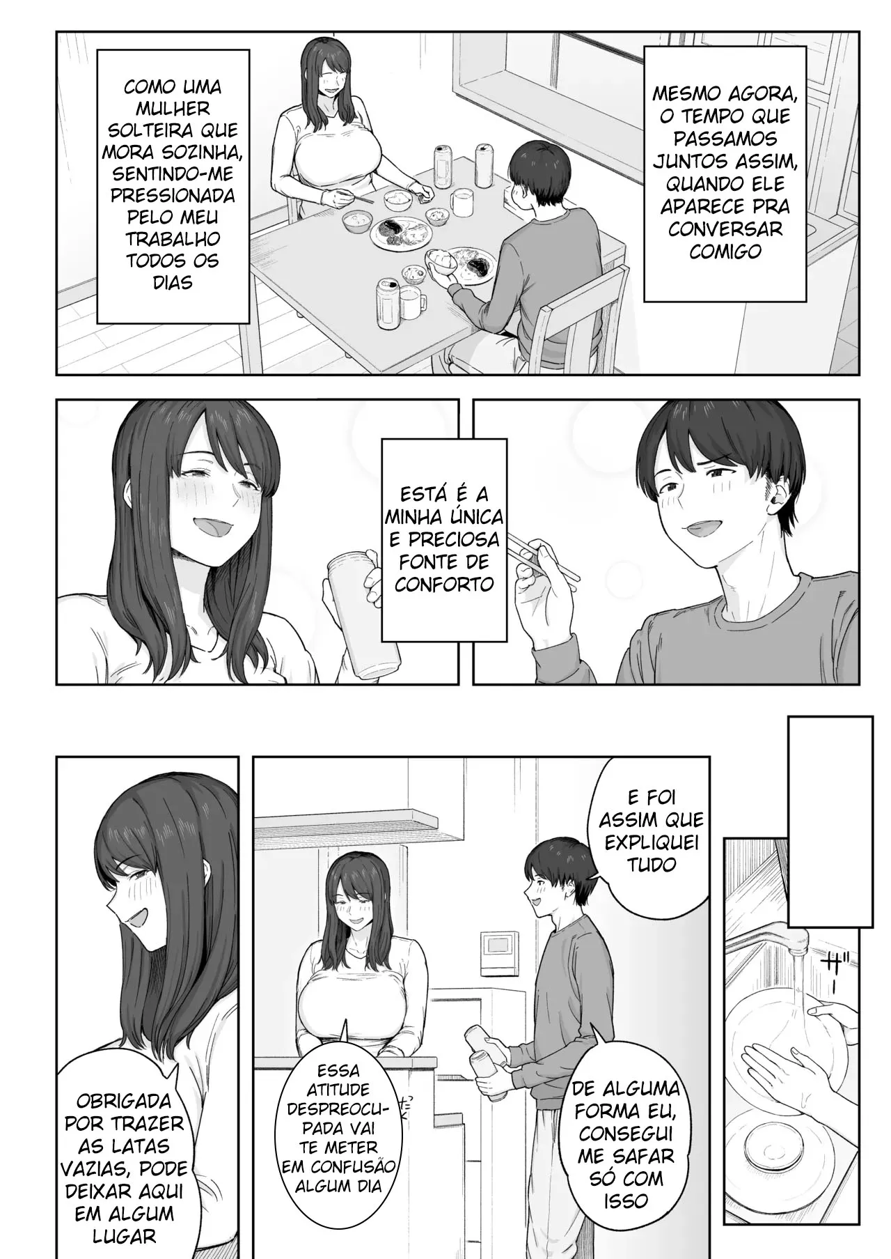 Yuuhan no Ato wa Oba-chan to…