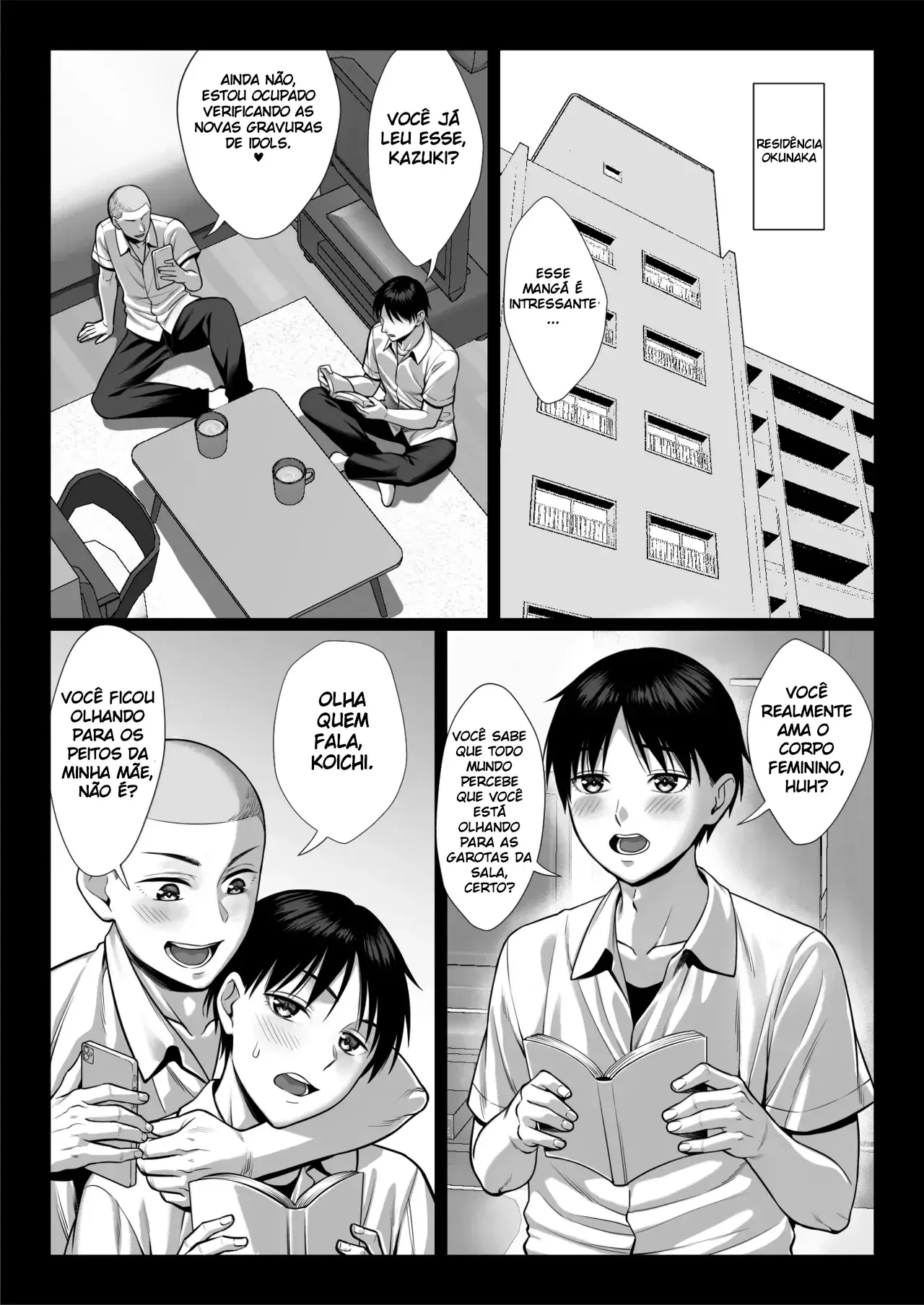 Zutto Akogare datta Dokyuusei no Mama to Yareta Hanashi