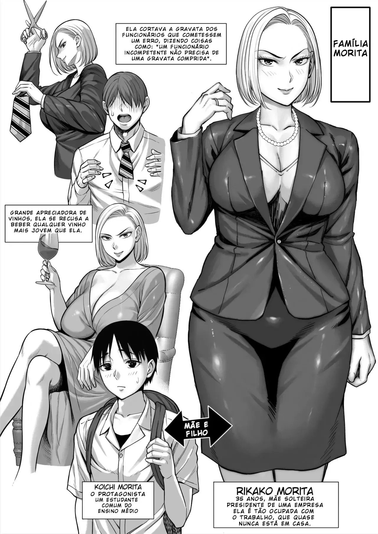 Zutto Akogare datta Dokyuusei no Mama to Yareta Hanashi