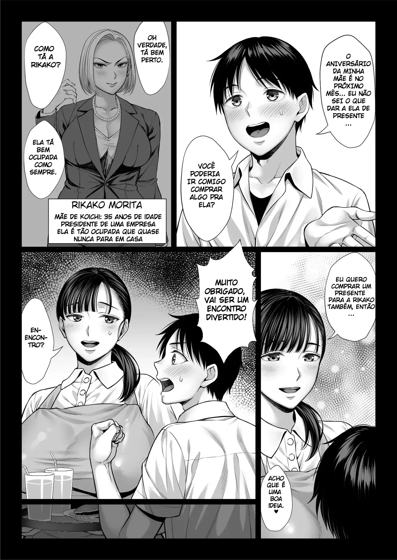 Zutto Akogare datta Dokyuusei no Mama to Yareta Hanashi